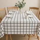 TOALHA DE MESA XADREZ 106X152CM UN.