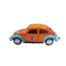 Fusca Miniatura Clássico Carrinho De Ferro Coleção Fricção, Partes Articuladas