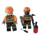 Boneco Play Box Bombeiro Fire Fighter
