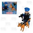 Lego Blocos De Policial Brinquedos Blocos Militares Para Crianças Produto Premium  ACESSORIOS 6 PEÇAS
