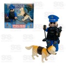 Lego Blocos De Policial Brinquedos Blocos Militares Para Crianças Produto Premium  ACESSORIOS 6 PEÇAS