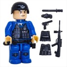 Lego Blocos De Policial Brinquedos -Blocos Militares Para Crianças Produto Premium - Envio Imediato. ACESSORIOS 6 PEÇAS