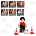 LEGO Brinquedos Para Crianças Do Football Player Building Block