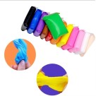 24 Massinhas de EVA Macia Leve Cores Ferramentas Massa Não-Tóxica Crianças Brinquedo Colorida