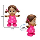Boneca dançarina dança musical com luz e som fun dance girl brinquedo infantil