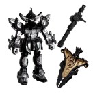 Brinquedo Infantil, Robo Titanium Com Escudo E Bazuca 20CM