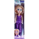 Mini Boneca, Loira, Morena, Look Perfeito De Plastico, Cores Sortidas