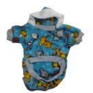 Roupinha Pet com capuz soft (cães e gatos de pequeno porte)