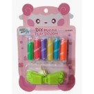 Kit Massinha De Modelar Brinquedo Infantil - 6 Cores - Com Molde e Ferramenta