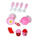 Kit com 16 peças infantil faz de contas brinquedo