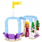 Dream Princess Brinquedo Educativo Blocos de Montar 90 Peças Castelo de Princesa Tipo Lego Didatico