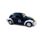 Fusca Miniatura Clássico Carrinho De Ferro Coleção Fricção, Partes Articuladas