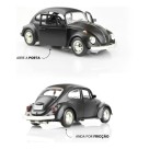 Carrinho Brinquedo Carro De Ferro com Fricção Fusca Fusquinha Colecionador Abre portas e Capô