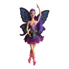 Boneca Fada Estilo Bailarina Com Asas + Pente Varias Cores