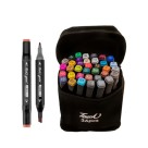 Conjunto De Canetas Marcadoras Coloridas c/36pcs  Para Estudantes E Crianças , Materiais De Papelaria Desenho De Anime