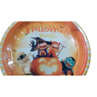 Pratinho De Papel Halloween Party Prato 18cm Com 8 Unidades