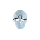 Mascara Susto com Elastico Terror Caveira com Sangue Halloween Unissex Fantasia Cosplay