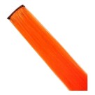 Mechas Lisas Sintéticas 50cm Cor Laranja para Fantasia Halloween e Eventos