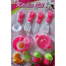 Kit Chef de Cozinha Infantil Brinquedo Restaurante