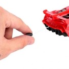 Brinquedo Infantil Carrinho De Plástico Movido A Corda Sport