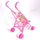 Carrinho De Boneca Feminino Infantil Divertido Resistente Rosa Crianças