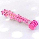 Carrinho De Boneca Feminino Infantil Divertido Resistente Rosa Crianças