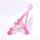Carrinho De Boneca Feminino Infantil Divertido Resistente Rosa Crianças