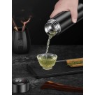 480 Ml Garrafa Térmica Inox Inteligente Com Medidor De Temperatura Ideal Para Viagens Escritório