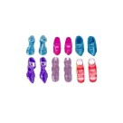 Boneca Fashion Beautiful Girl com Colecao de Sapatos com 21 Acessorios