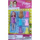 Boneca Fashion Girl Troca De Roupa com Acessorios
