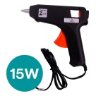 Pistola Elétrica De Cola Quente 15w Com 2 Bastões De Cola envio imediato