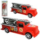 Caminhao Bombeiro Plastico com Escada de Incendio