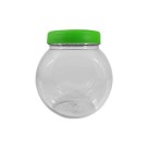 Pote Multiuso Transparente Baleiro 1,3L com Tampa Colorida