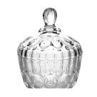 Bomboniere 600ML De Vidro com Tampa para Doces e Guloseimas