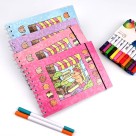 LIVRO  PARA COLORIR BLUE BOBBIE GOODS