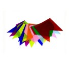 Bandeirinhas Festa Junina / São João em Papel Seda Colorido