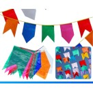 Bandeirinhas Festa Junina / São João em Papel Seda Colorido