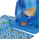 Brinquedo Jogo De Bingo 10 Cartelas + 75 Numeros Globo Giratório Jogo Completo Infantil