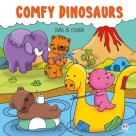Livro de Colorir Comfy Dinosaurs