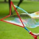 Bastão Bolha De Sabão Gigante Lança Bolinha Infantil