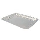 Bandeja Retangular Inox 42cm Detalhada Decoração