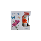 Caneca Ceramica Estampada Lirio com Caixa