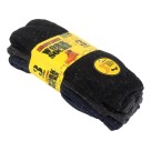 Kit 3 Pares Meias Masculina Cano Alto Básica Lisa Respirável Casual Social Algodão Respirável Leve