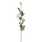 Galho Roseira com 3 Flores Alta com 83cm Colorido