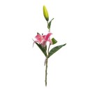 Haste de Lirio Varias Cores 47cm Decoracao