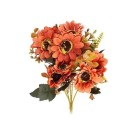 Buque de Gerberas com 10 Flores Varias Cores com 28cm