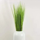 Folha de Capim Verde Artificial com 5 Galhos 38cm