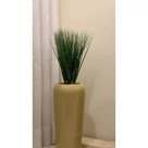 Folha de Capim Verde Artificial com 5 Galhos 38cm