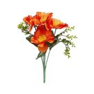 Mini Buque de Flores do Campo Artificial Diversas Cores com 29cm