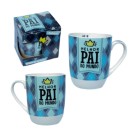 Caneca Cerâmica Melhor Pai do Mundo 400ml Dia dos Pais Presente